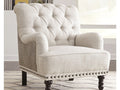 Tartonelle Ivory/Taupe Accent Chair