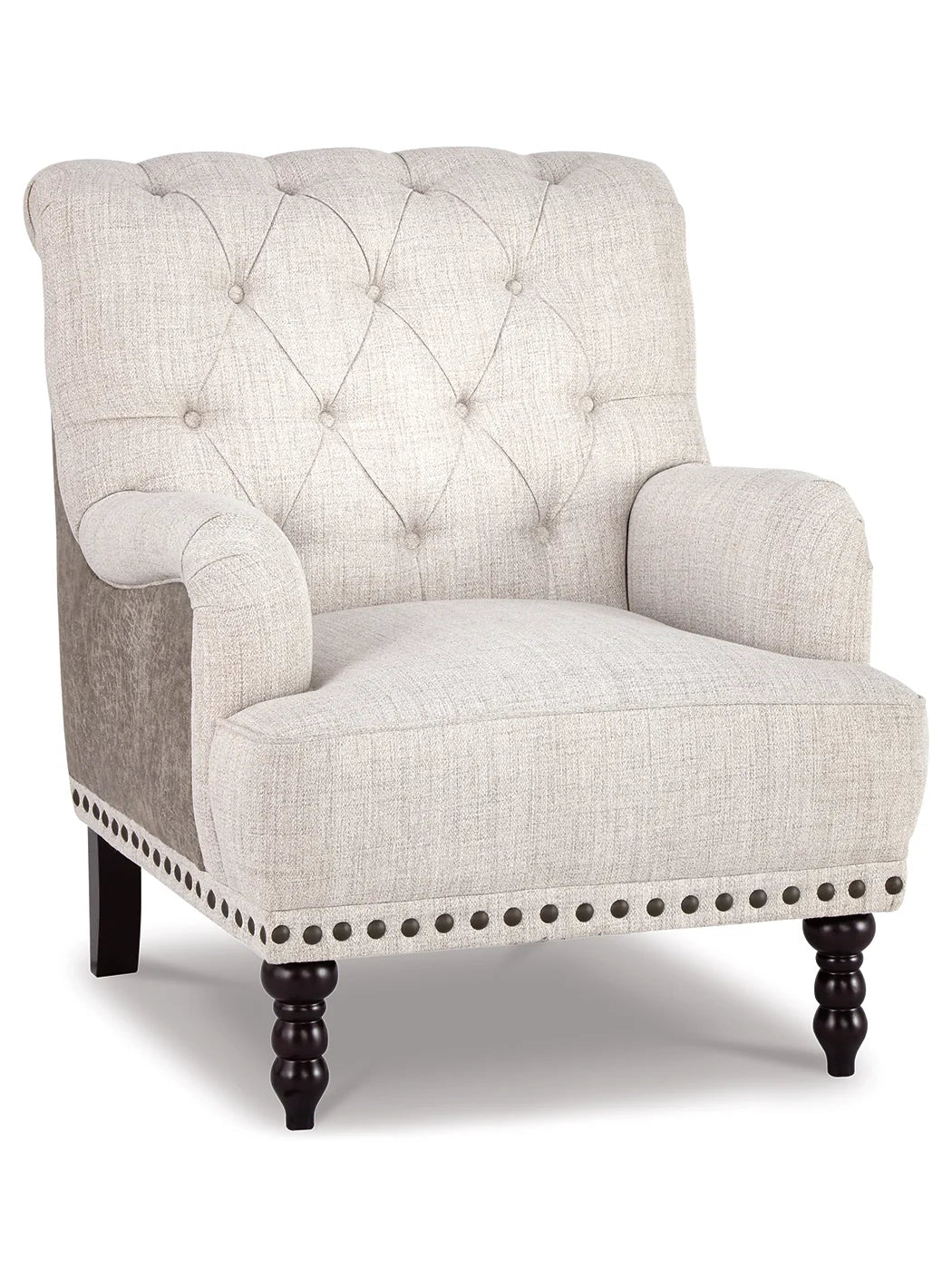 Tartonelle Ivory/Taupe Accent Chair