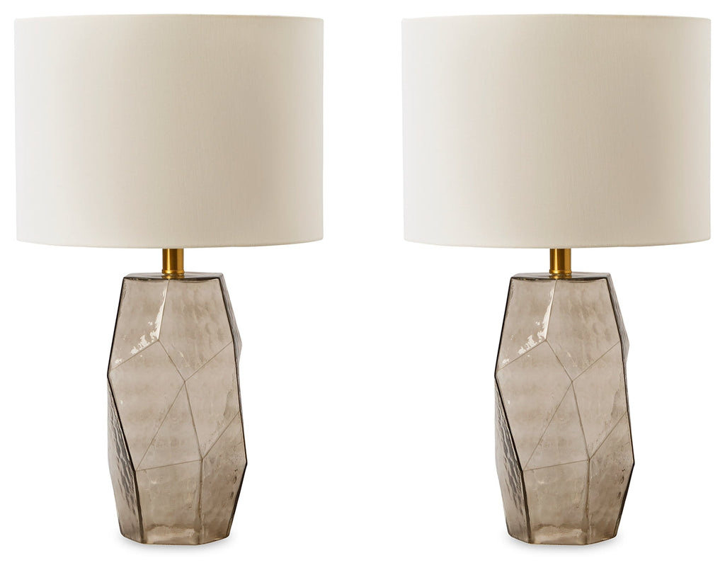 Taylow Gray Table Lamp (Set of 2)