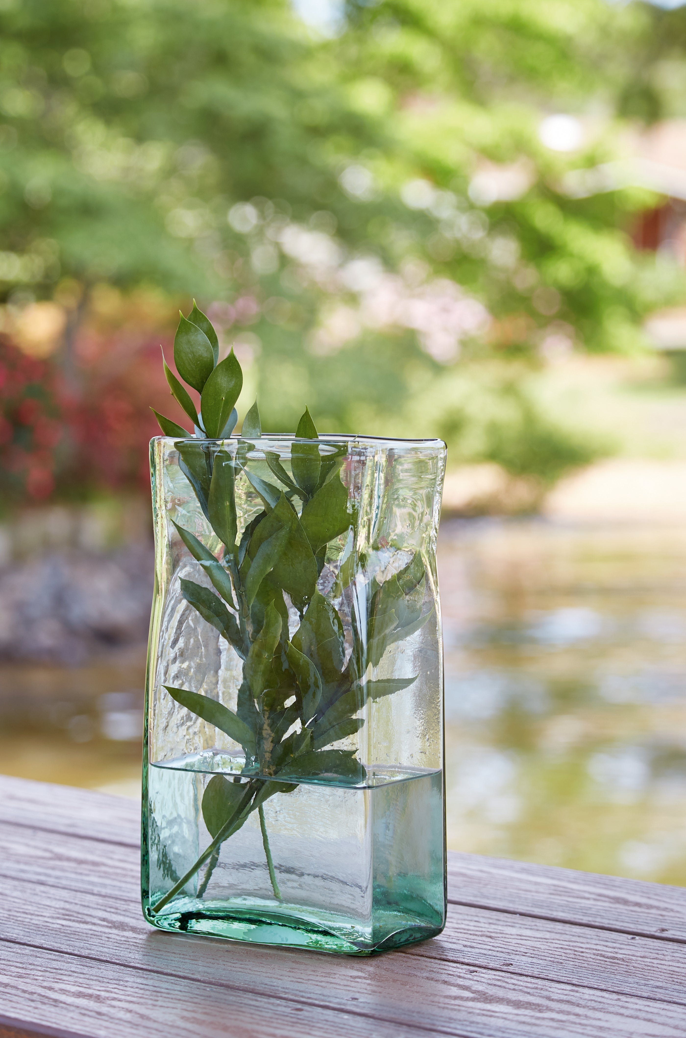 Taylow Green Tall Vase