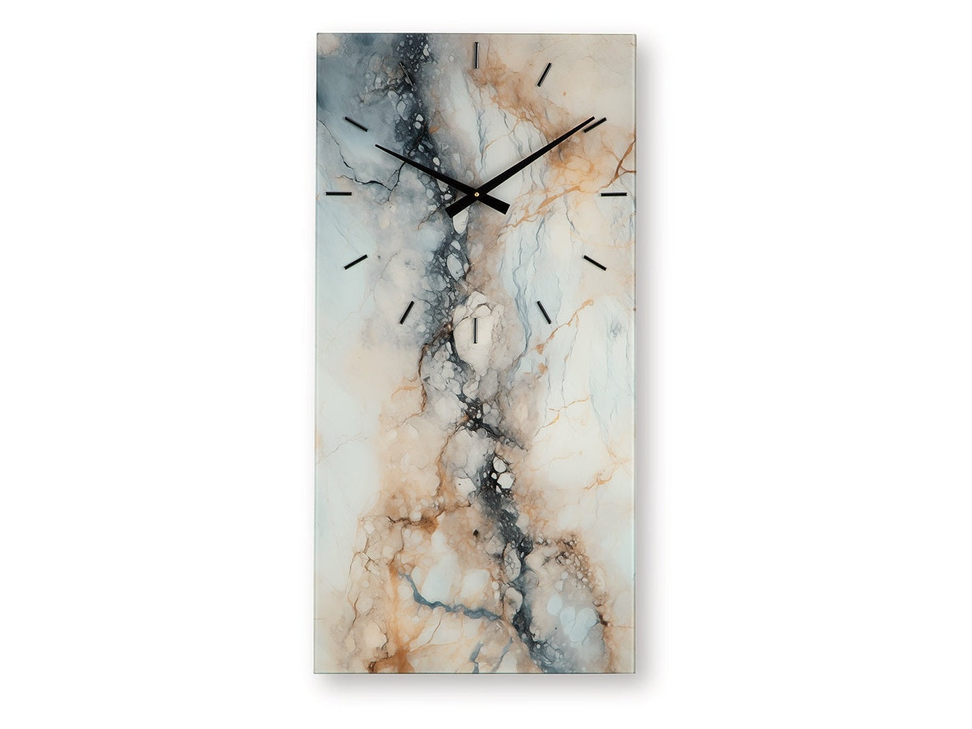 Teague Brown/Gray/Ivory Wall Clock