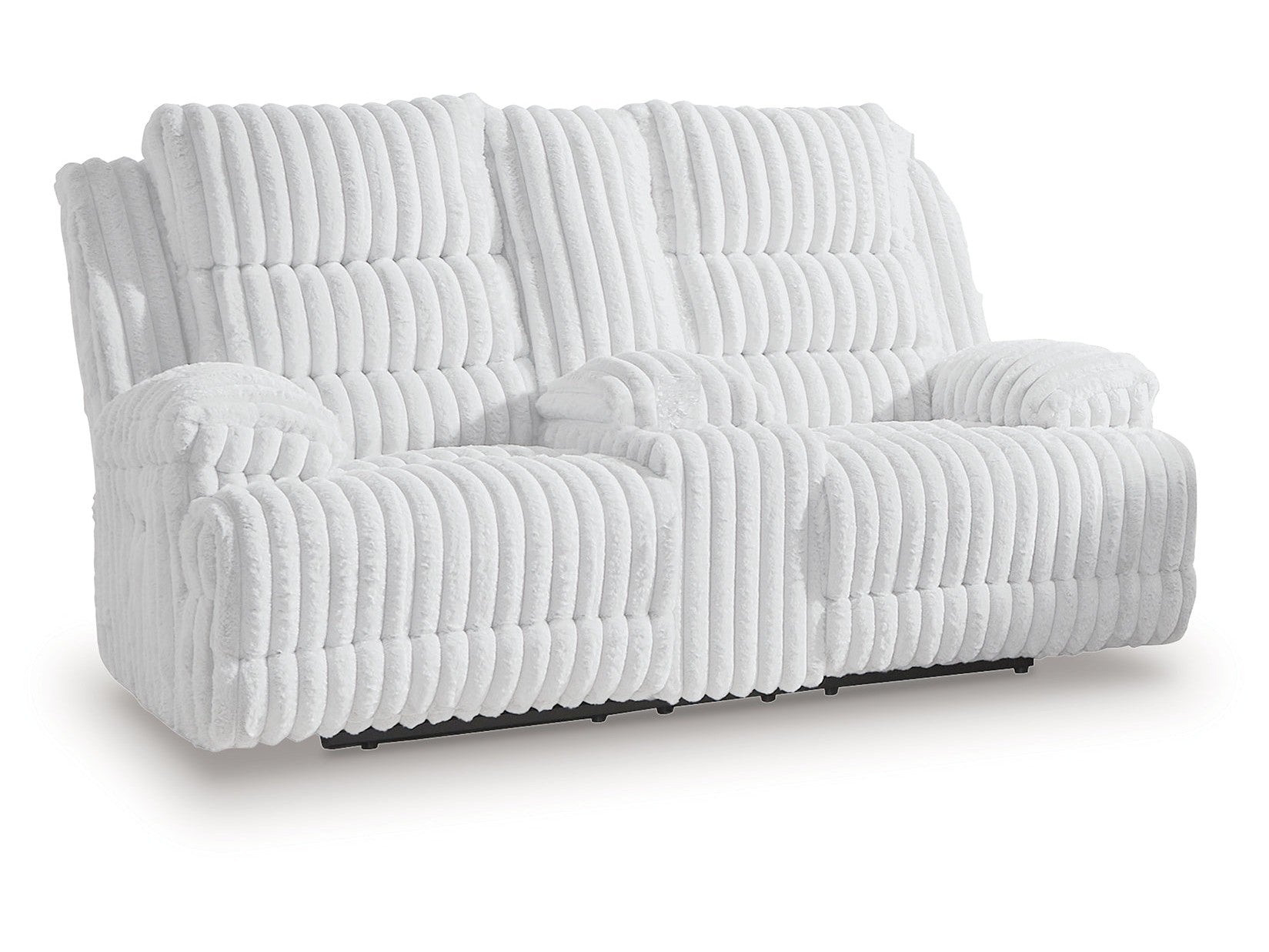 Technique Alloy Power Reclining Loveseat with Console