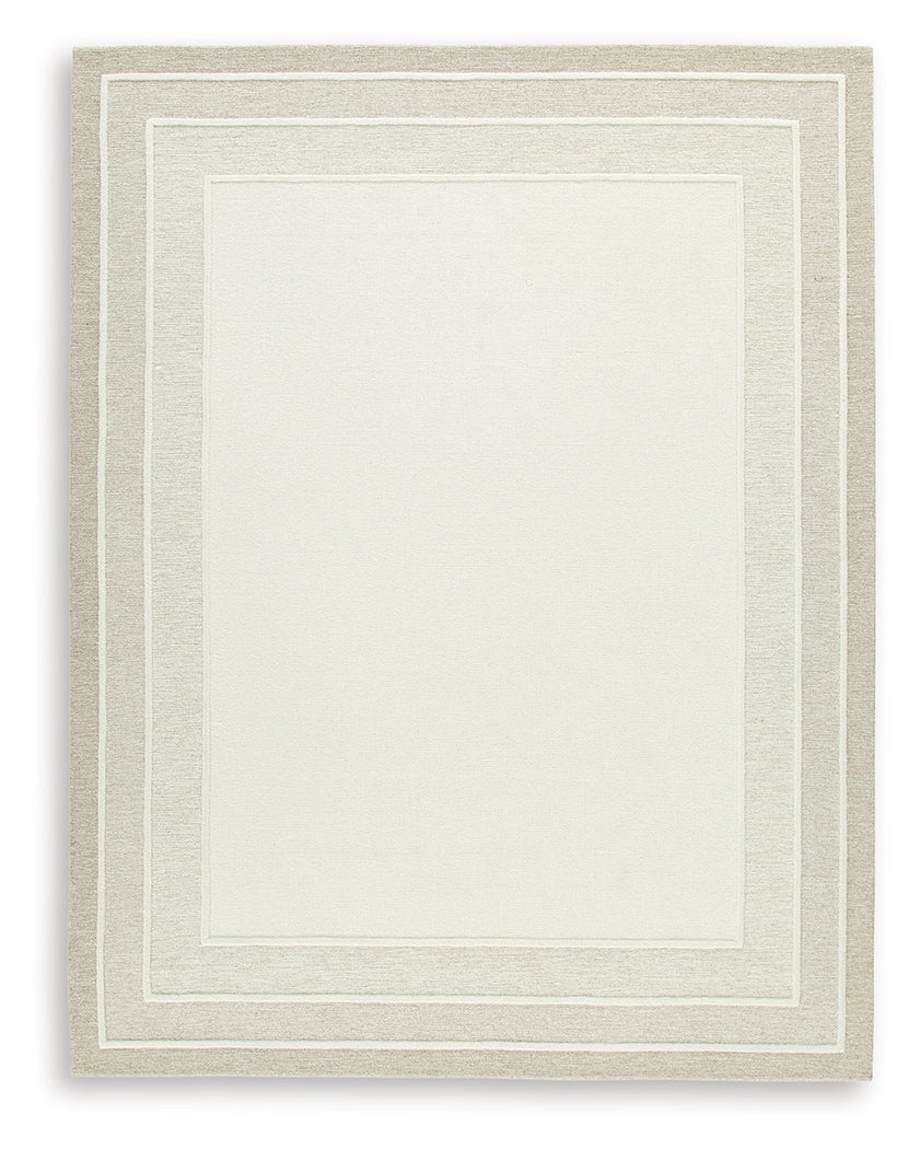 Teelgan Ivory/Tan Large Rug