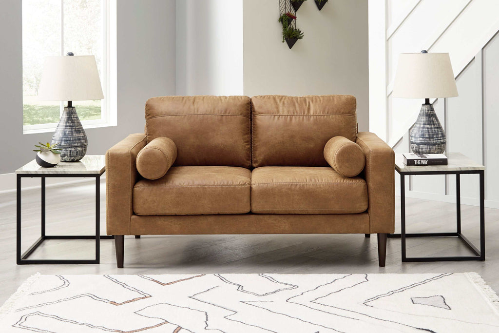 Telora Caramel Living Room Sets