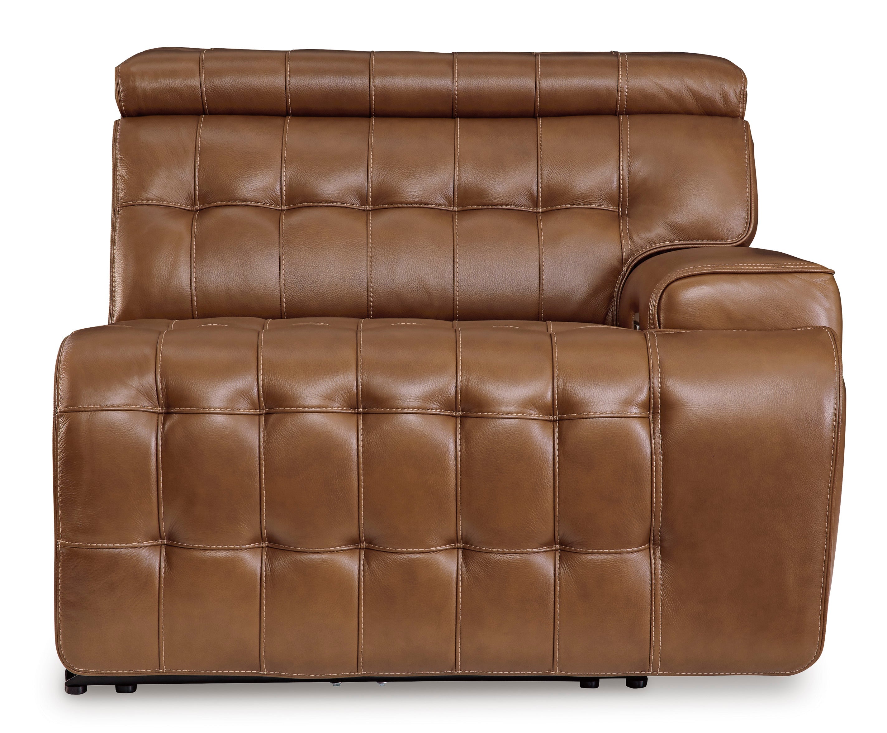 Temmpton Chocolate 3-Piece Corner Power Reclining Sectional Sofa