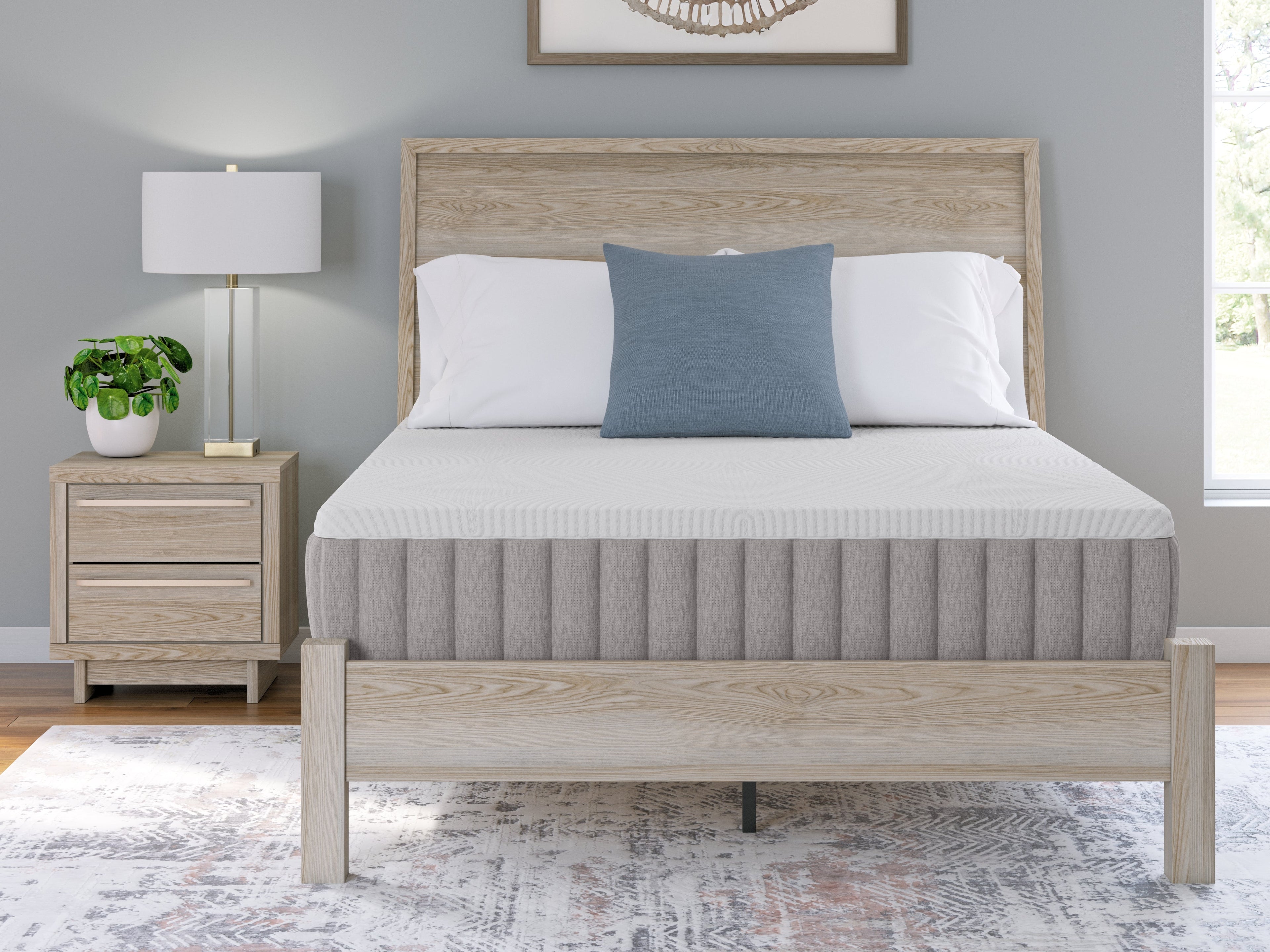 Terra Sleep Firm White Queen Mattress