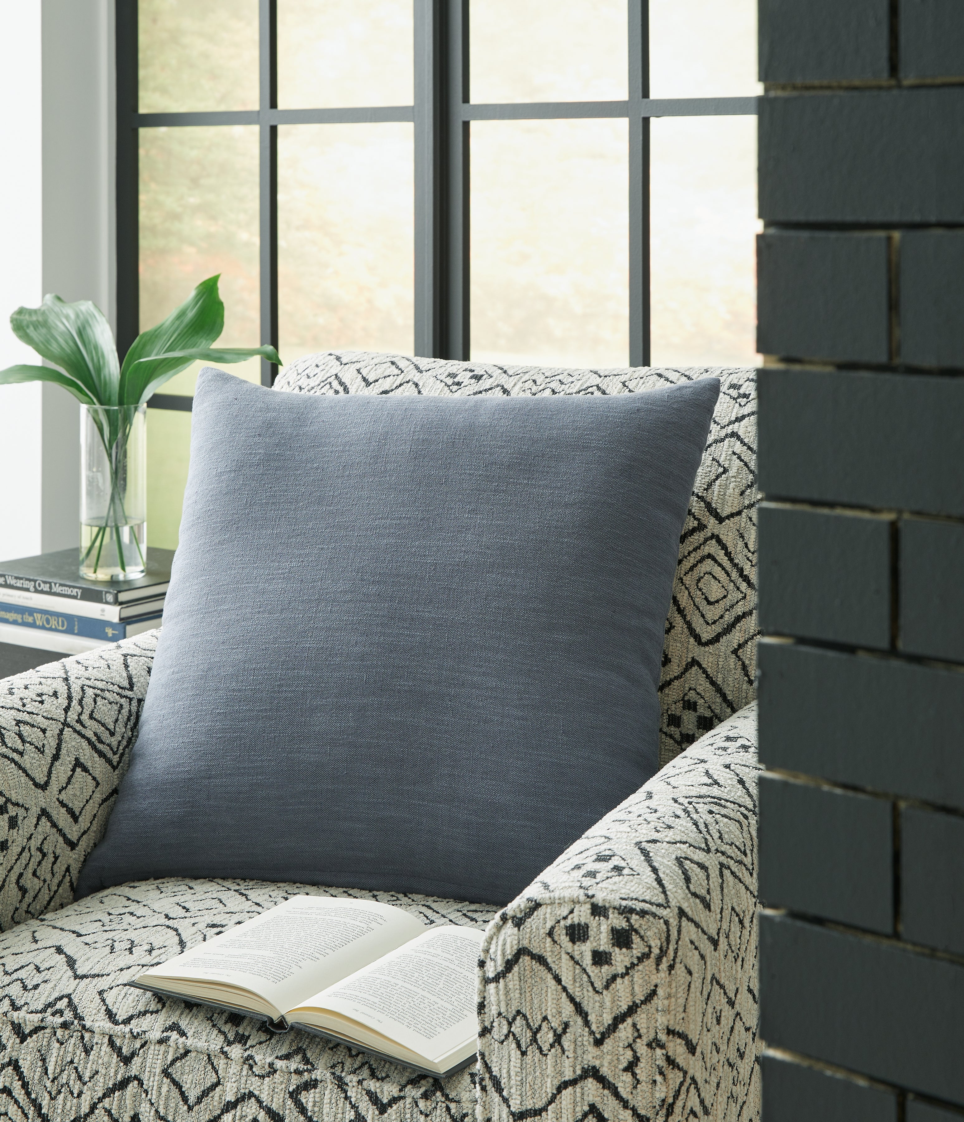 Thaneville Blue Pillow