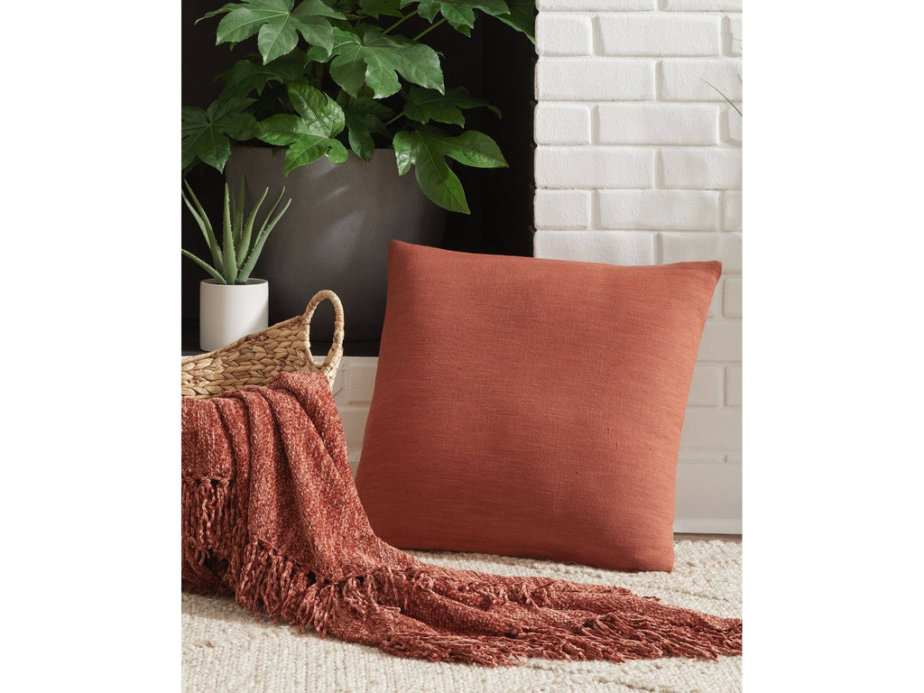 Thaneville Rust Pillow (Set of 4)