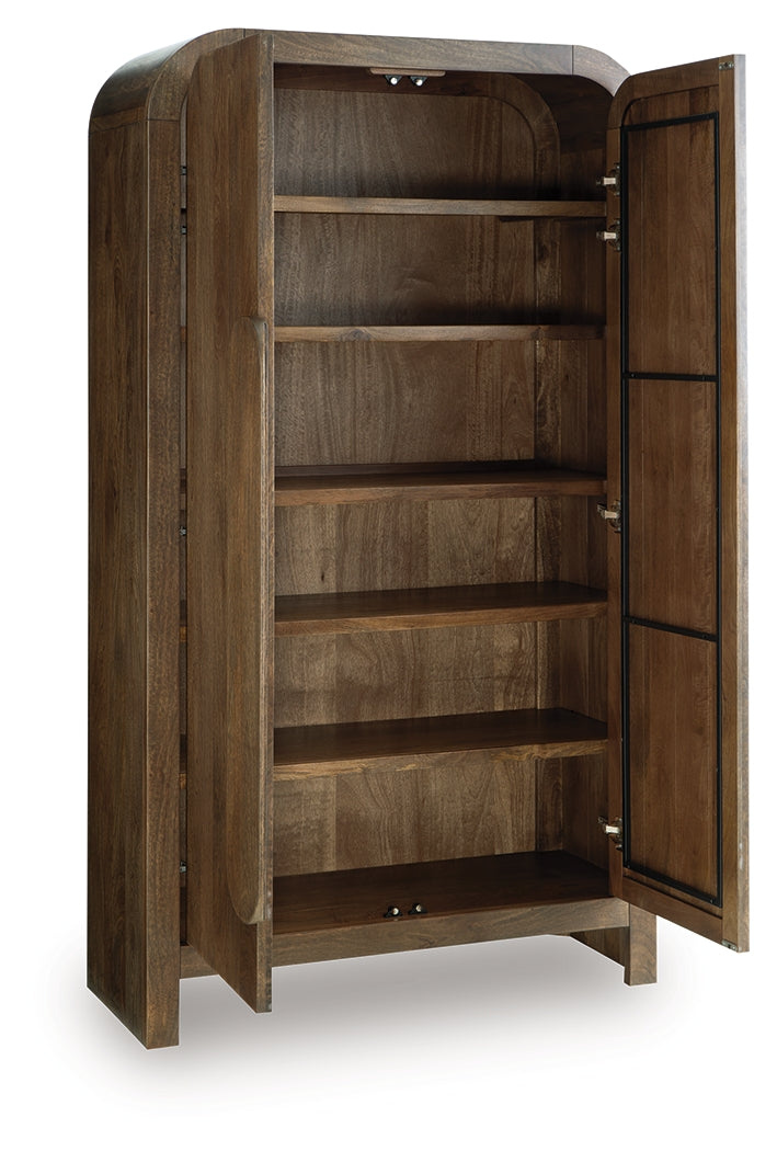 Thoren Medium Brown Accent Cabinet