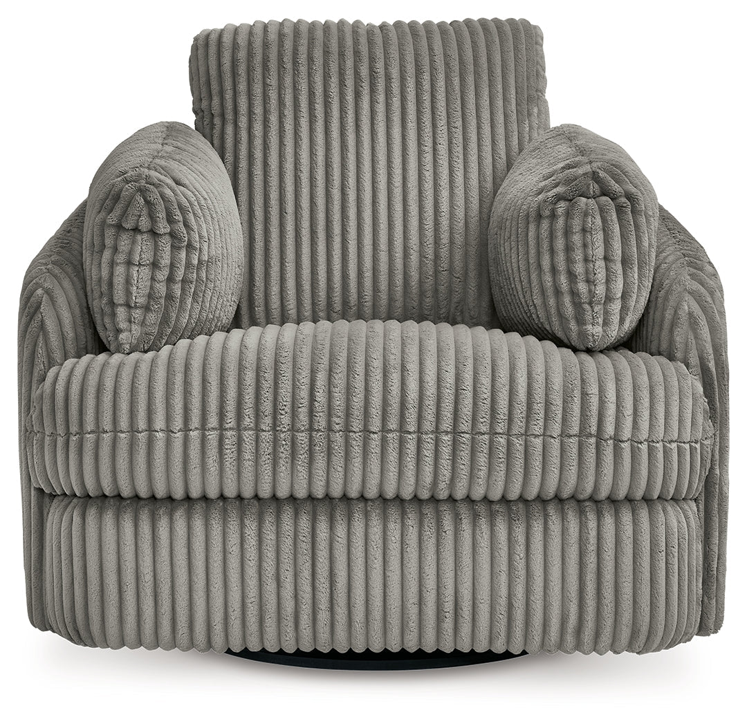 Lindyn Fog Swivel Glider Recliner