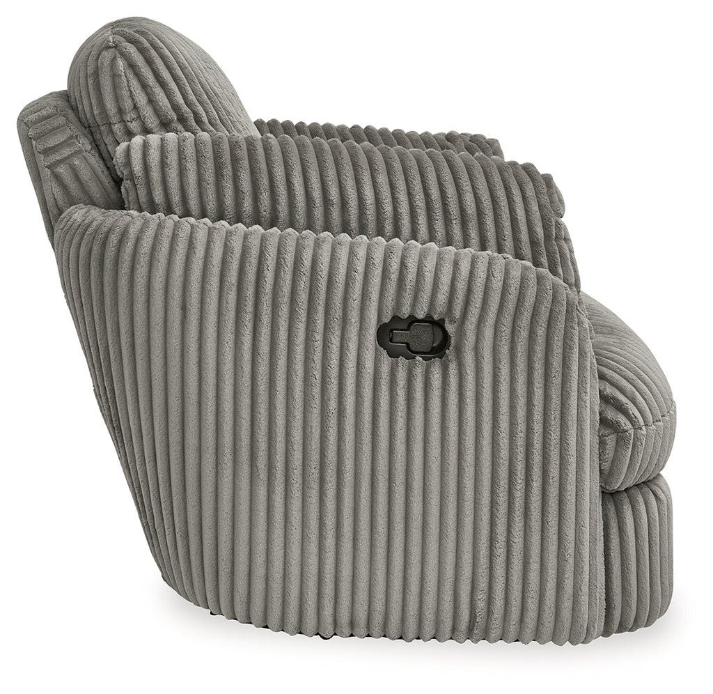 Lindyn Fog Swivel Glider Recliner