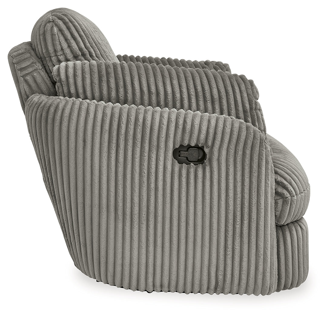 Lindyn Fog Swivel Glider Recliner