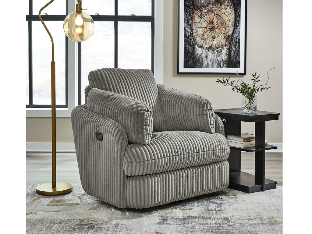Lindyn Fog Swivel Glider Recliner