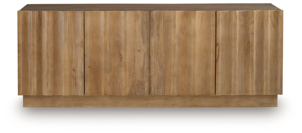 Timkins White Washed Accent Cabinet