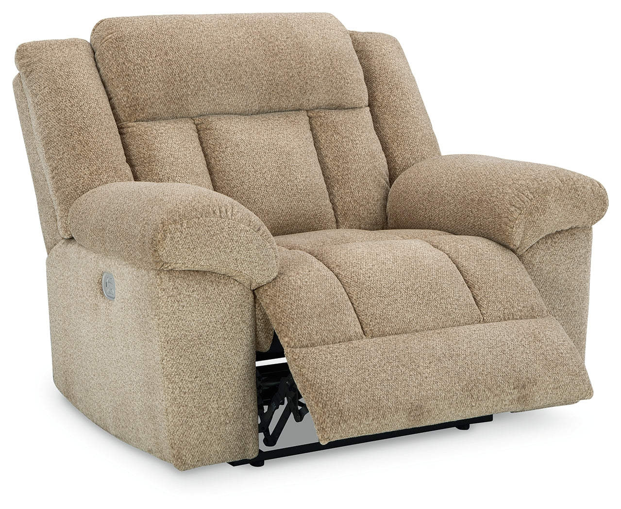 Tip-Off Wheat Power Reclining Sofa, Loveseat and Recliner