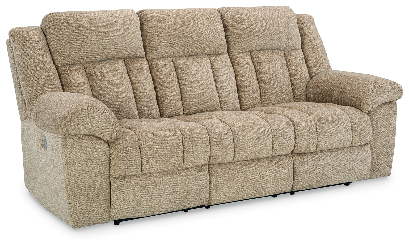 Tip-Off Wheat Power Reclining Sofa, Loveseat and Recliner