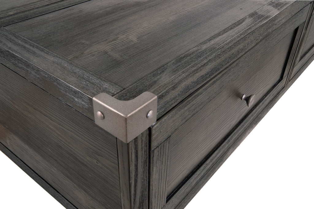 Todoe End Table with USB Ports & Outlets