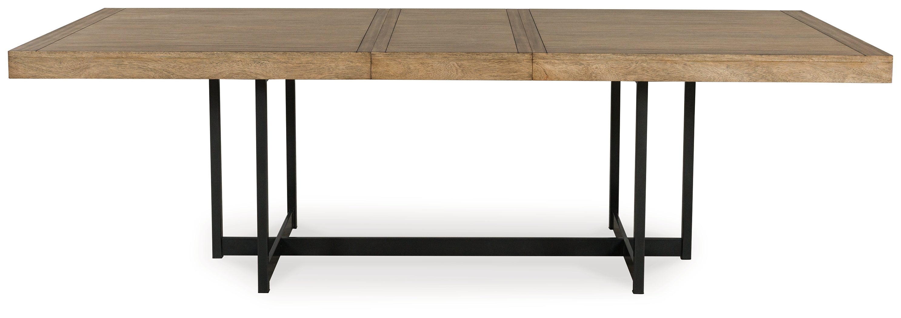 Tomtyn Brown Rectangle Dining Room Extension Table