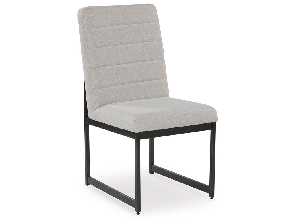 Tomtyn Light Beige Dining Chair (Set of 2)