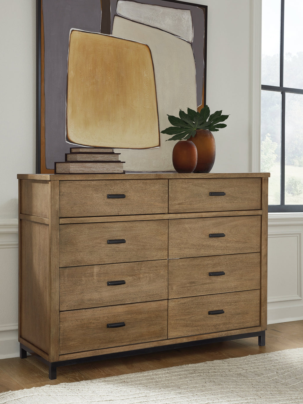 Tomtyn Light Brown Dresser