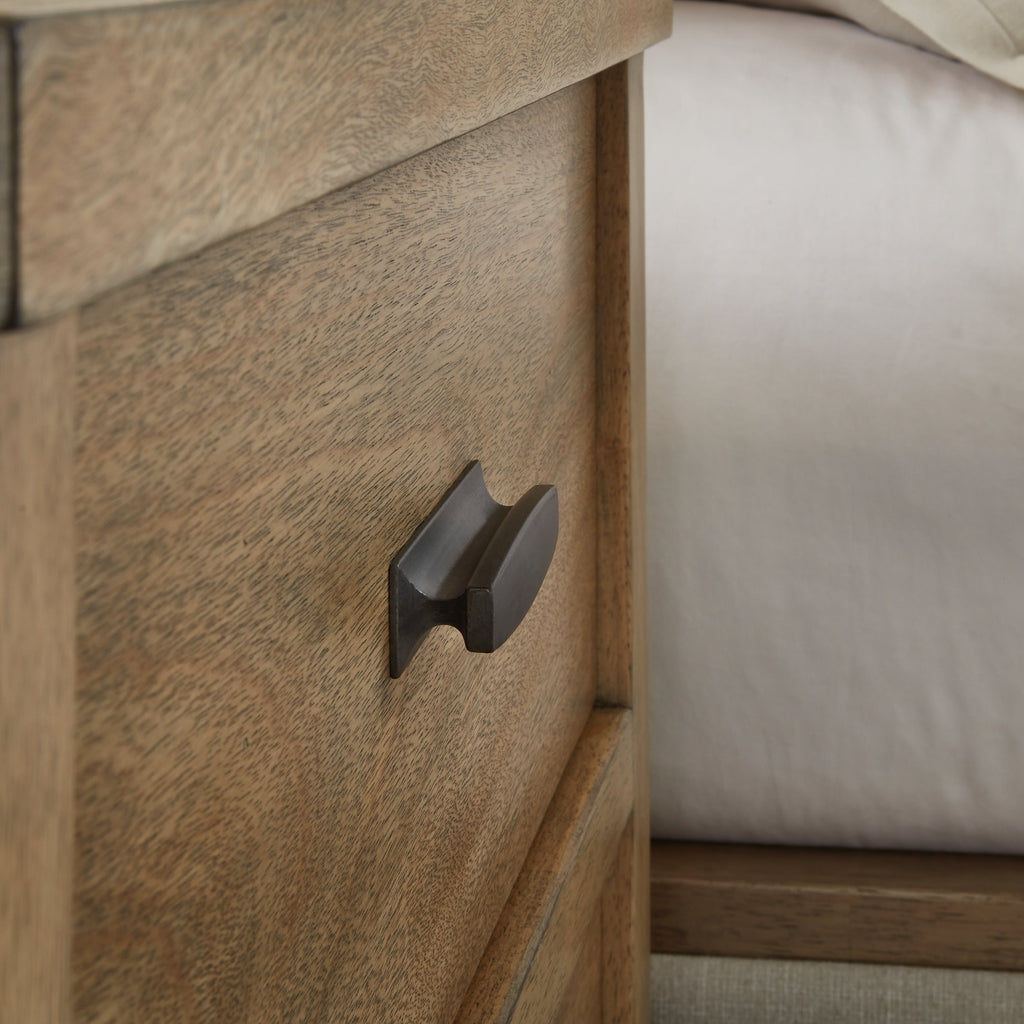 Tomtyn Light Brown Two Drawer Nightstand