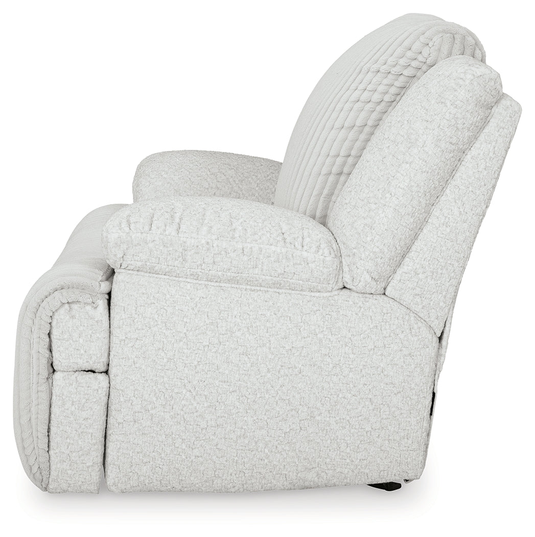 Top Tier Alloy 3-Piece Reclining Sectional and 2 Recliners