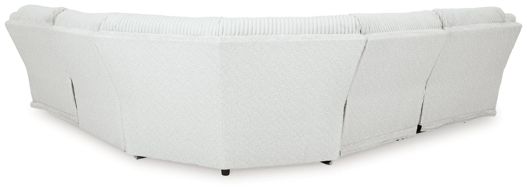 Top Tier Alloy 5-Piece Reclining Sectional