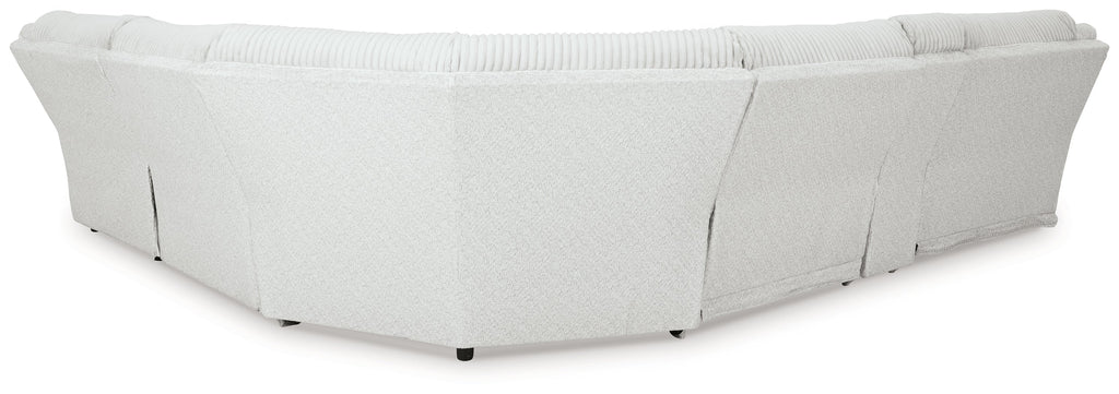 Top Tier Alloy 6-Piece Reclining Sectional with RAF Chaise
