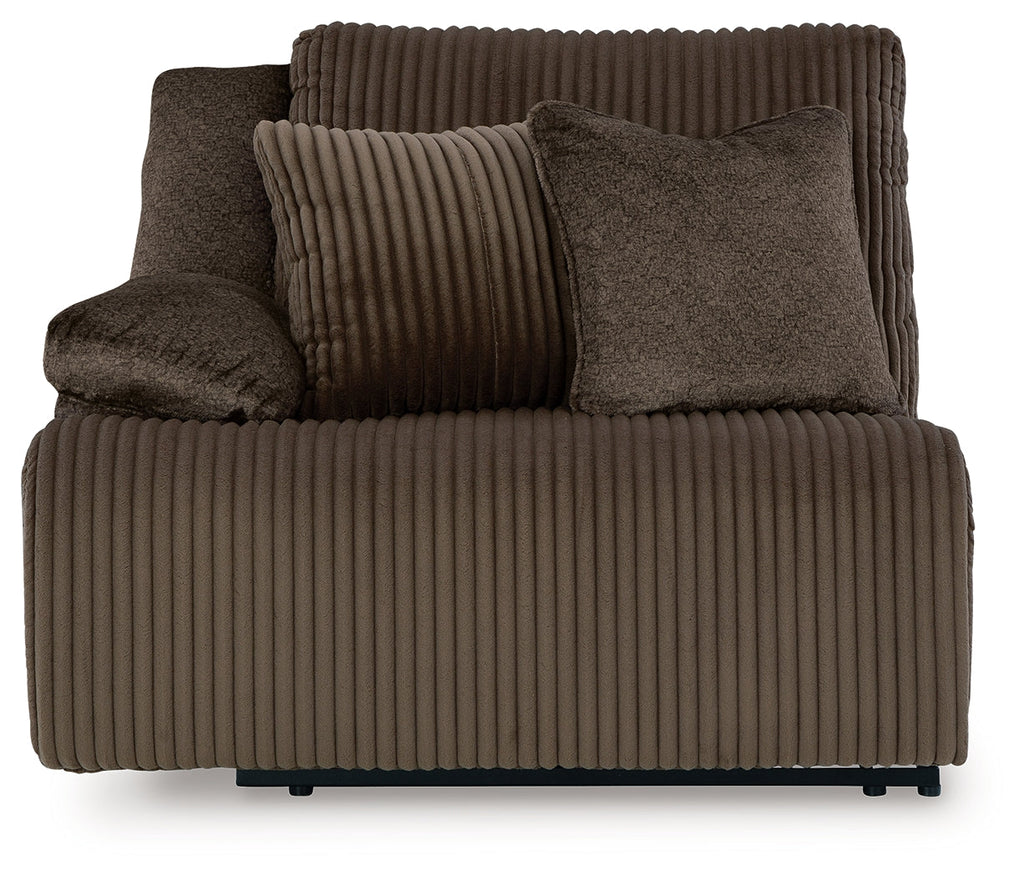 Top Tier Chocolate 3 Pc Reclining Sofa and 2 Pc Reclining Loveseat