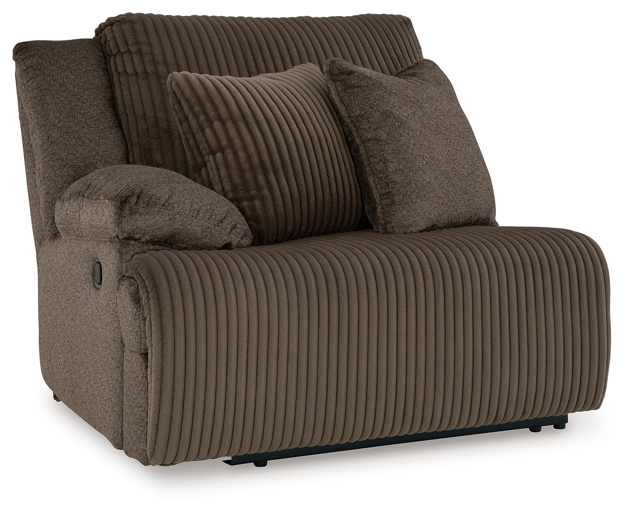 Top Tier Chocolate 3 Pc Reclining Sofa and 2 Pc Reclining Loveseat