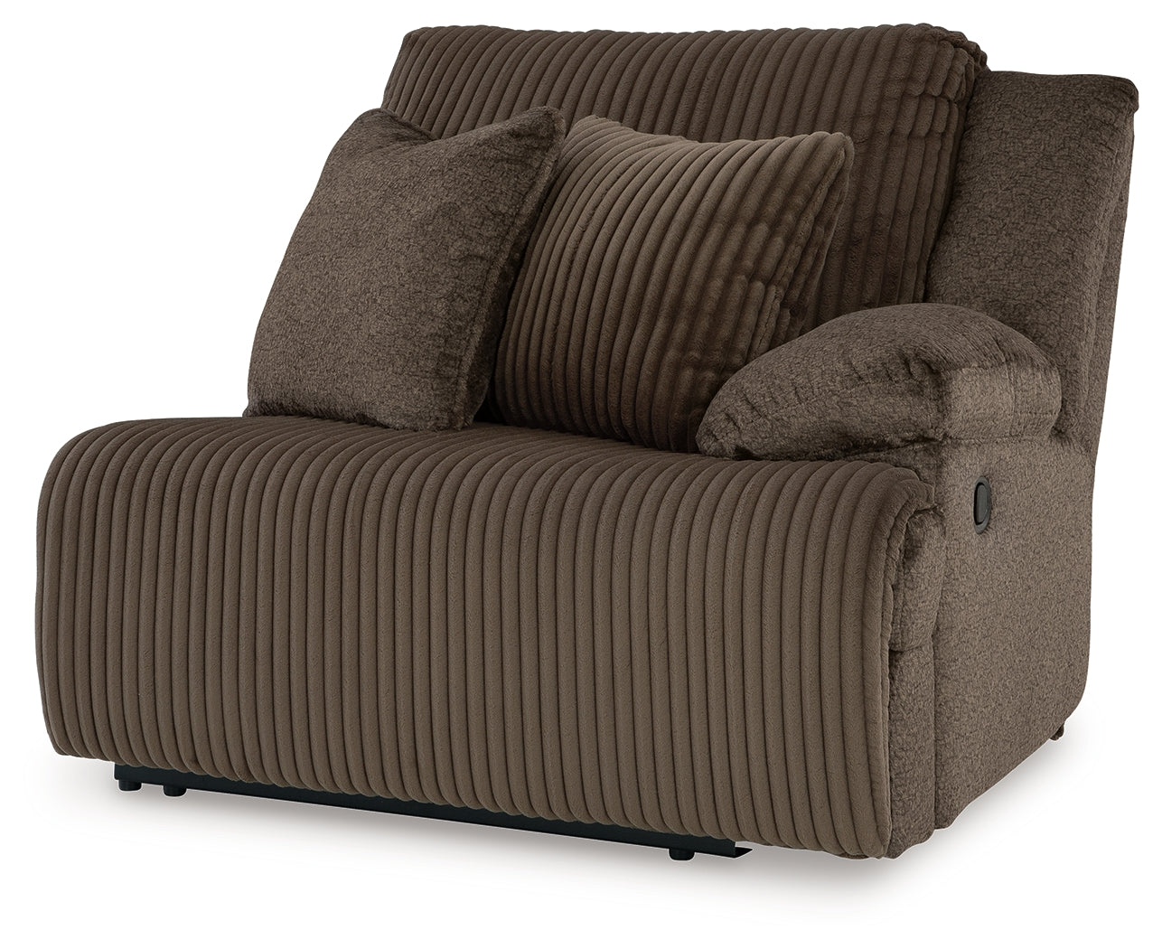 Top Tier Chocolate 3 Pc Reclining Sofa and 2 Pc Reclining Loveseat
