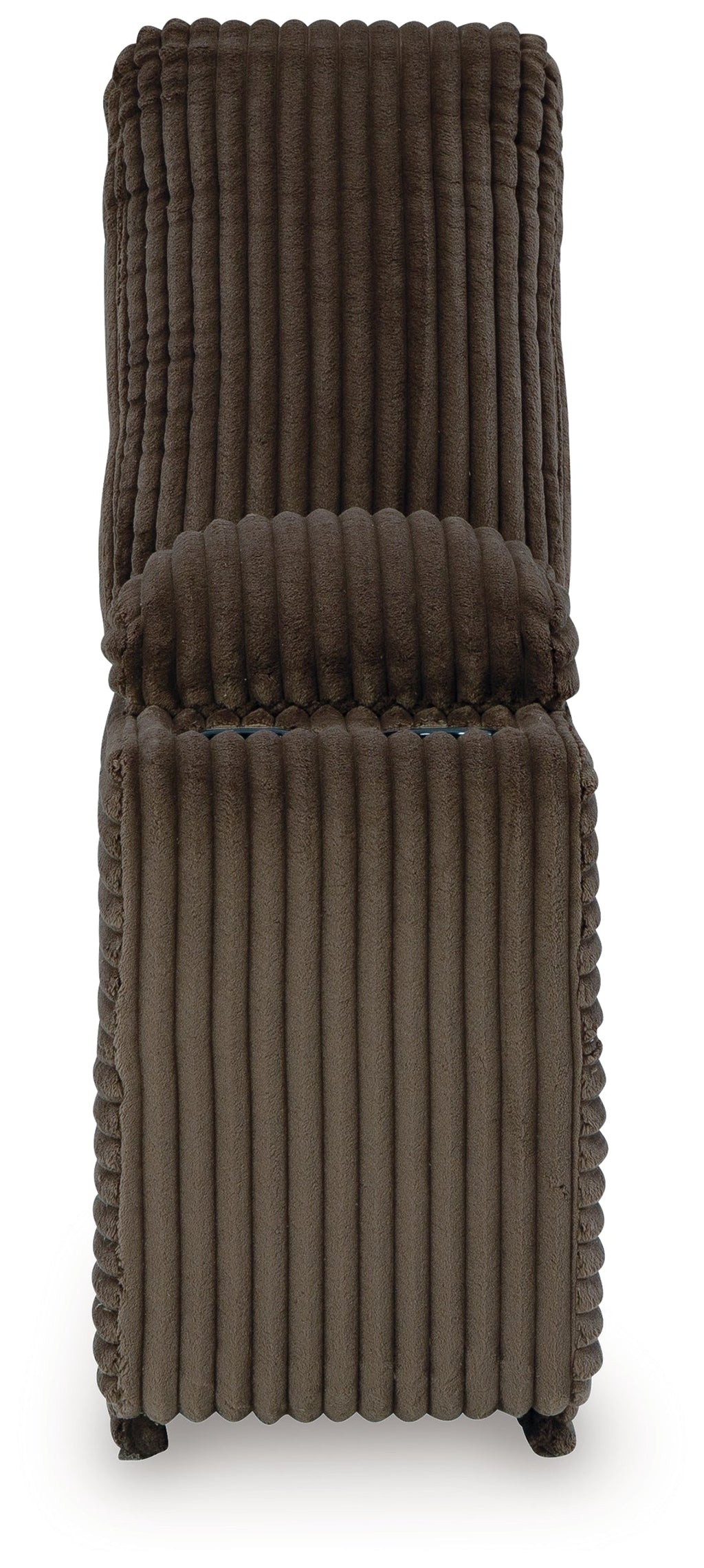 Top Tier Chocolate 4-Piece Reclining Sectional with Chaise