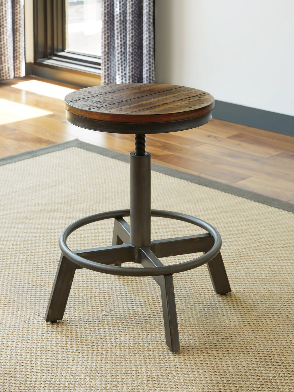 Torjin Brown/Gray Counter Height Dining Table and 2 Barstools
