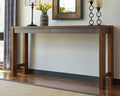 Torjin Brown/Gray Counter Height Long Dining Table
