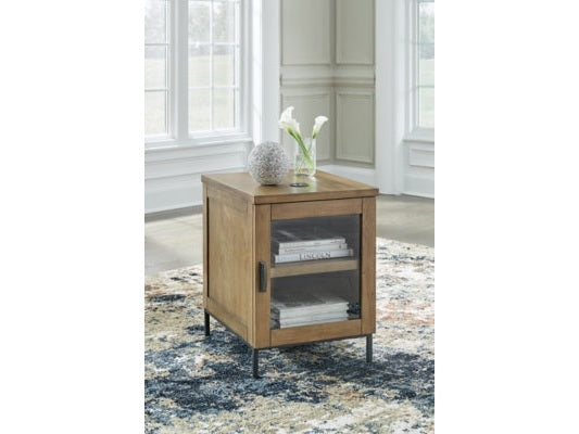 Torlanta Brown Chairside End Table
