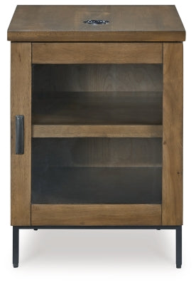 Torlanta Brown Chairside End Table