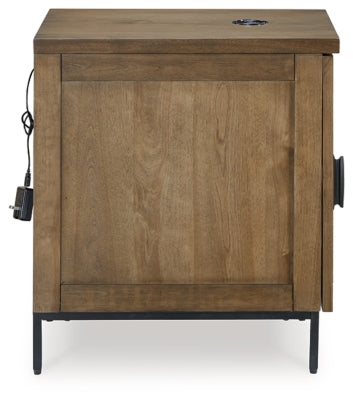 Torlanta Brown Chairside End Table