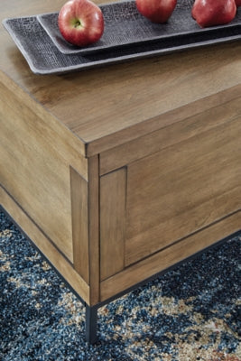 Torlanta Brown Lift-Top Coffee Table
