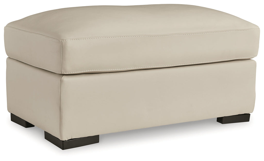 Treasure Trove Almond Ottoman