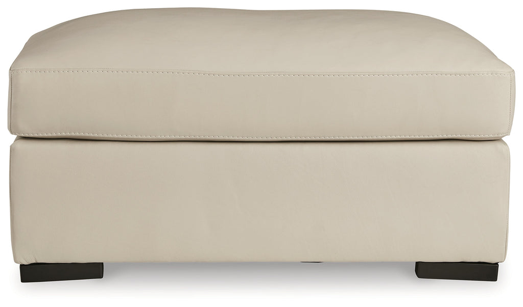 Treasure Trove Almond Ottoman