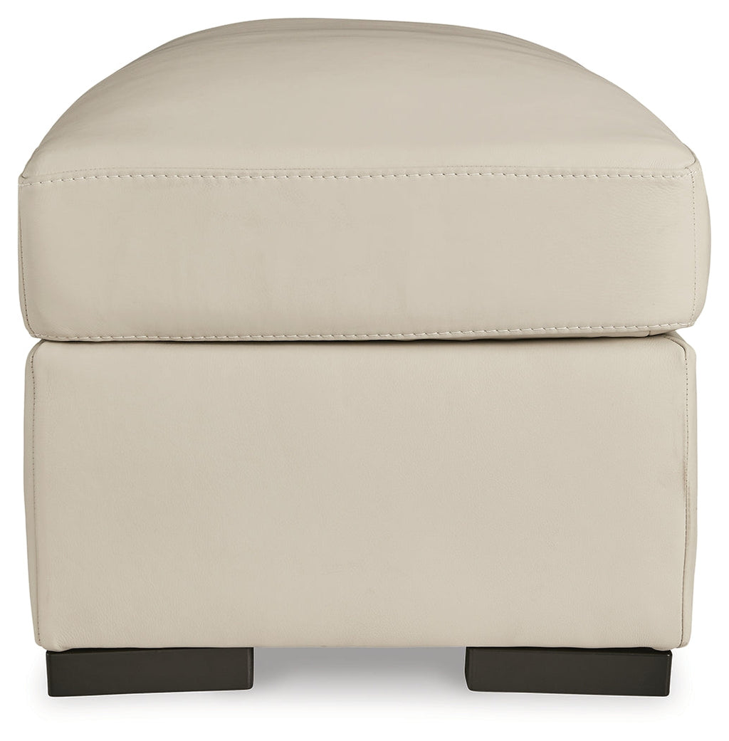 Treasure Trove Almond Ottoman