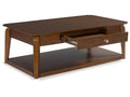 Trenmour Medium Brown Rectangular Cocktail Table