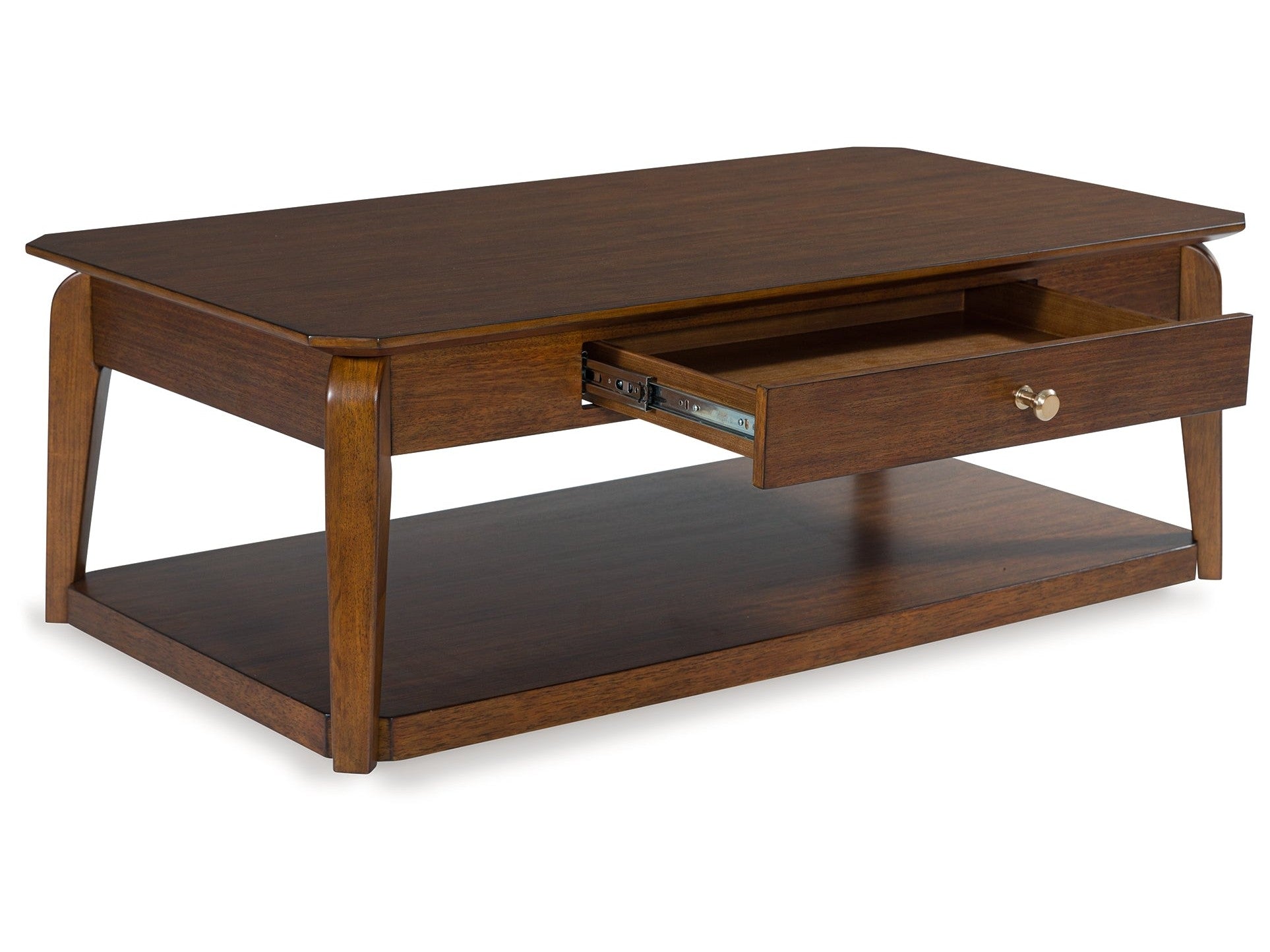 Trenmour Medium Brown Rectangular Cocktail Table