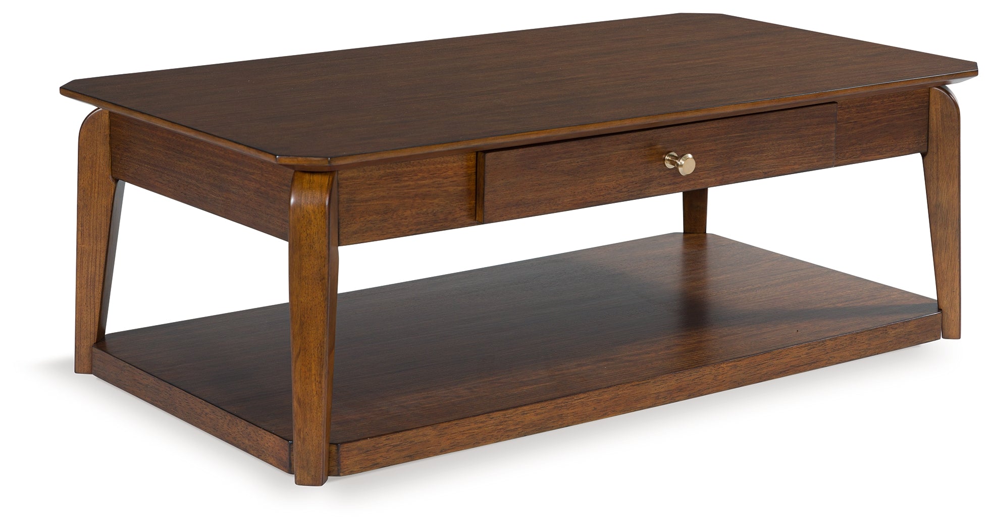 Trenmour Medium Brown Rectangular Cocktail Table