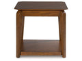 Trenmour Medium Brown Square End Table