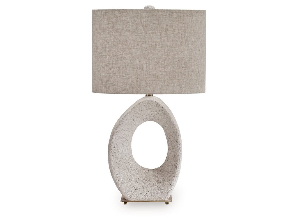Trentlen Cream/Gold Paper Table Lamp (1/CN)
