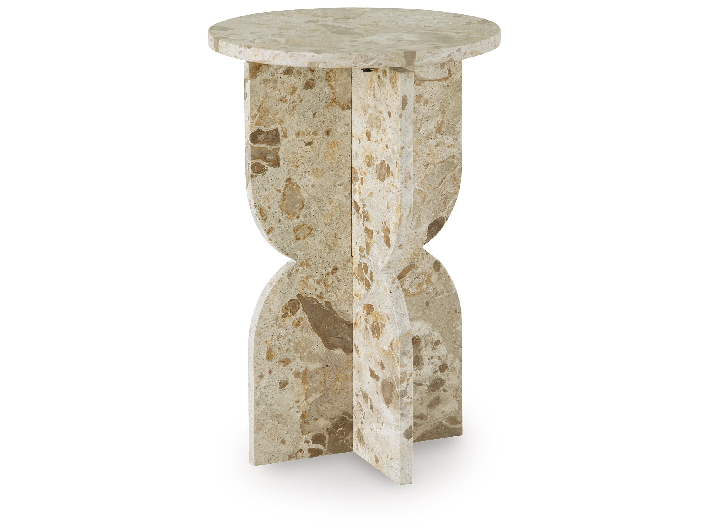 Treygan Beige Accent Table