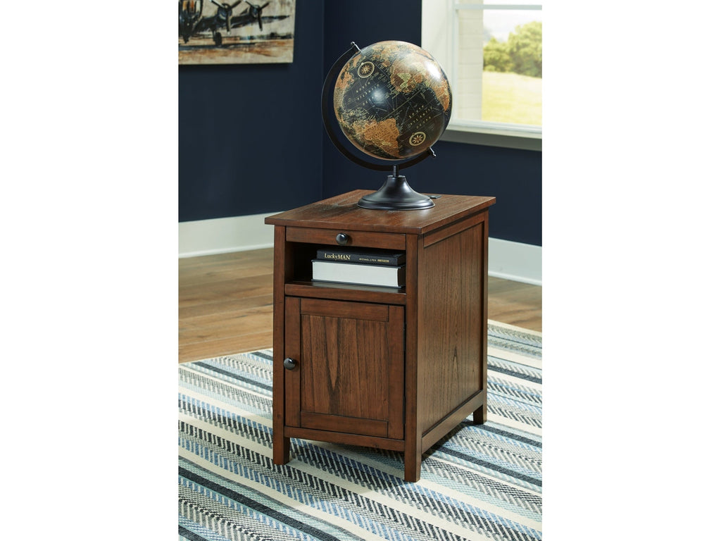 Treytown Brown Chairside End Table