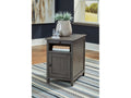 Treytown Gray Chairside End Table