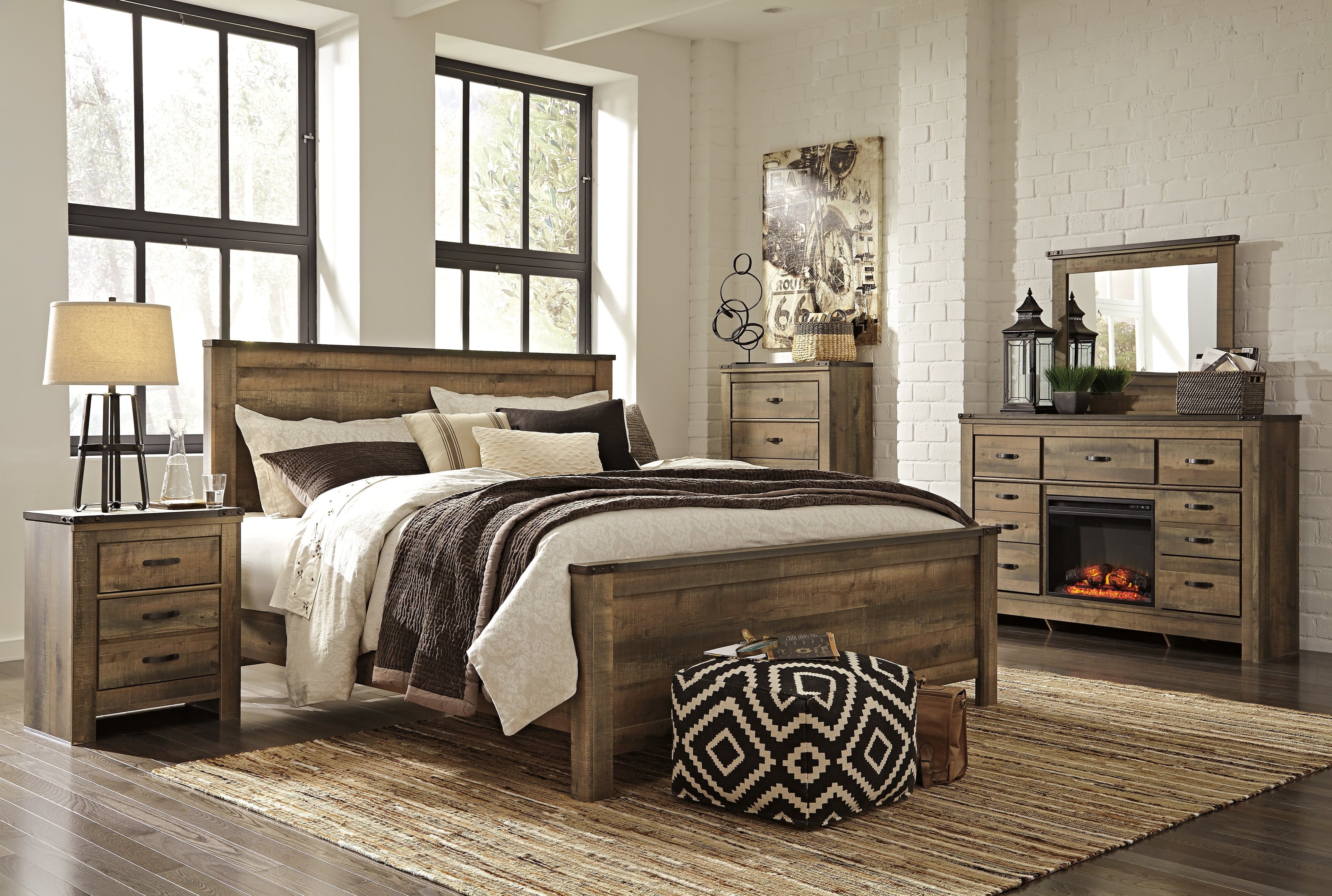 Trinell Brown Chest of Drawers